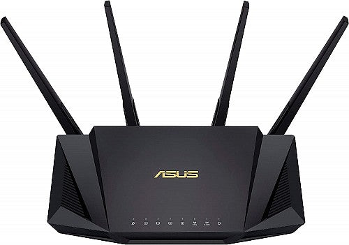 ASUS AX3000 Wi-Fi 6 Dual Band Gigabit Router RT-AX58U-V2 ASUS AX3000 Wi-Fi 6 Dual Band Gigabit Router RT-AX58U-V2